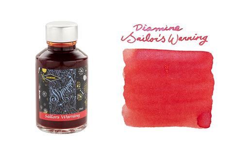 They are well-known for their fine quality fountain pen ink, calligraphydrawing ink, and stamp pads. . Diamine sailor warning ink